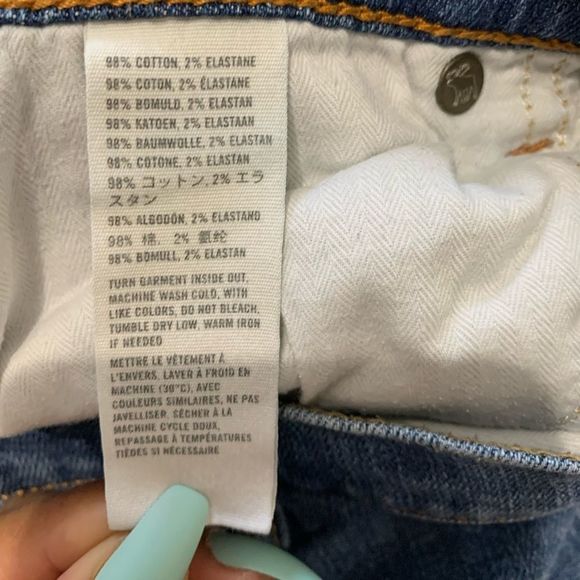 Abercrombie & Fitch Erin Perfect Stretch Jeans size 6S W28 L31. Cotton denim - Picture 10 of 10